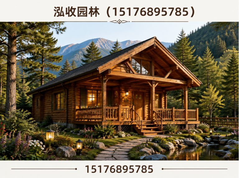 百色防腐木凉亭展示图